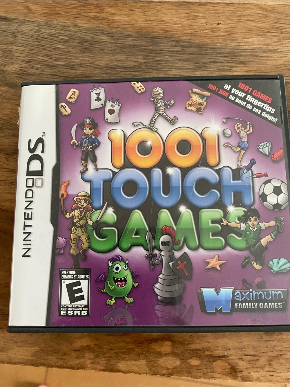 Nintendo DS 1001 Touch Games - Purple, Green, Blue, Orange
